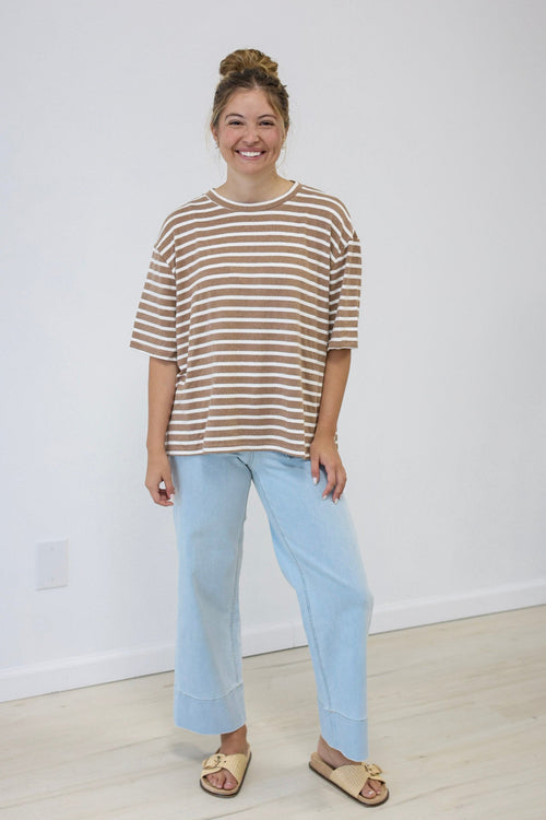 All for You Stripe Top - view 2