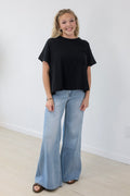 Casual Days Relaxed Tee in Black - view 1