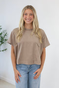 Casual Days Relaxed Tee in Cocoa - view 1