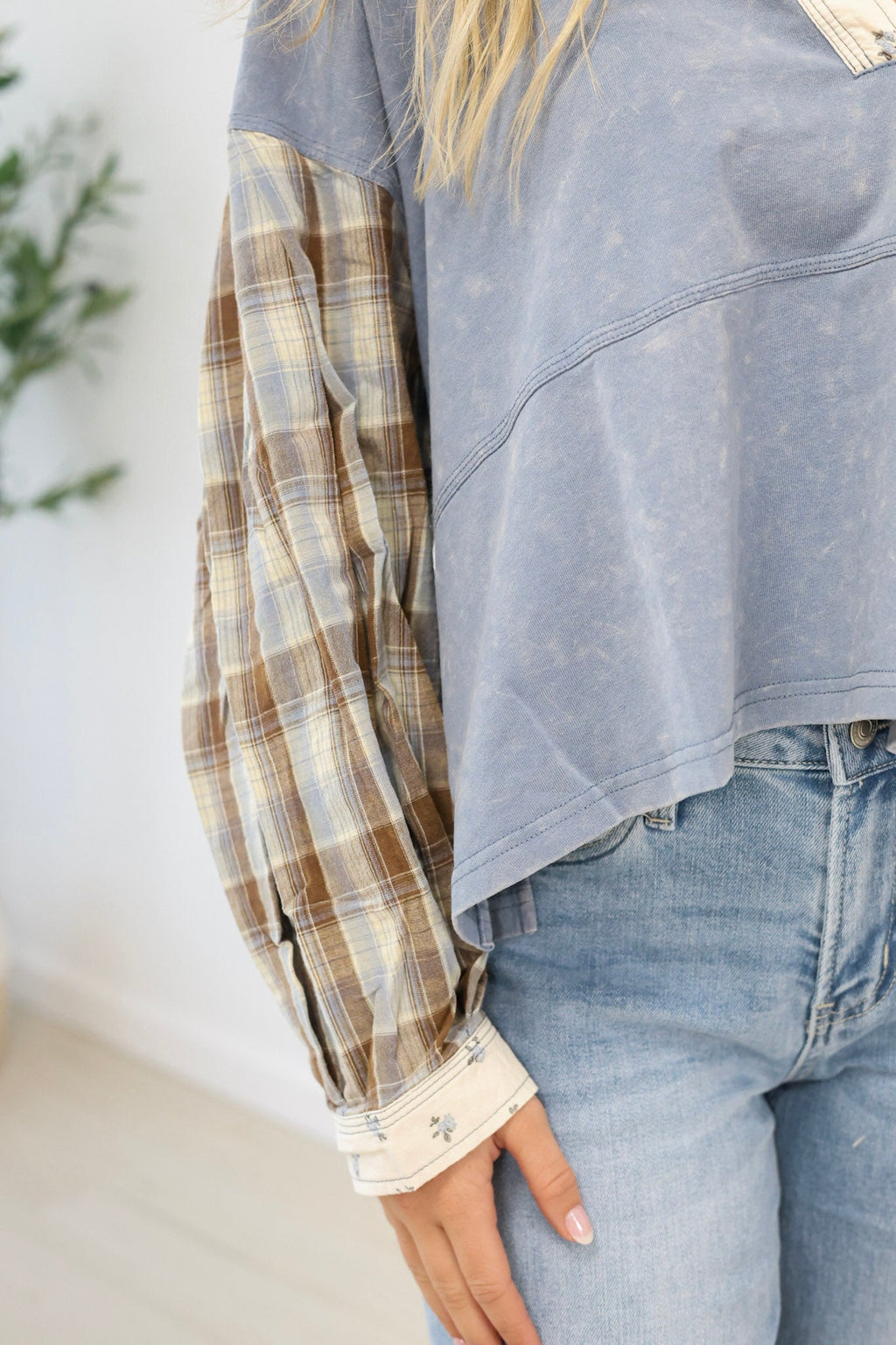 Confidence in Style Mineral Wash Top - view 3