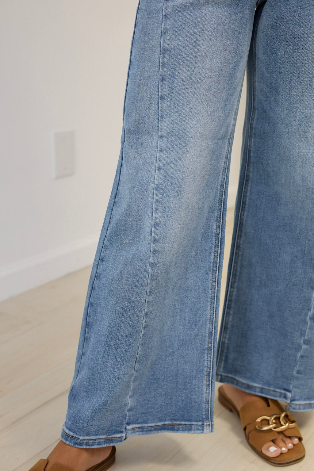 Count Me In Mid Rise Crop Jeans by Risen - view 2