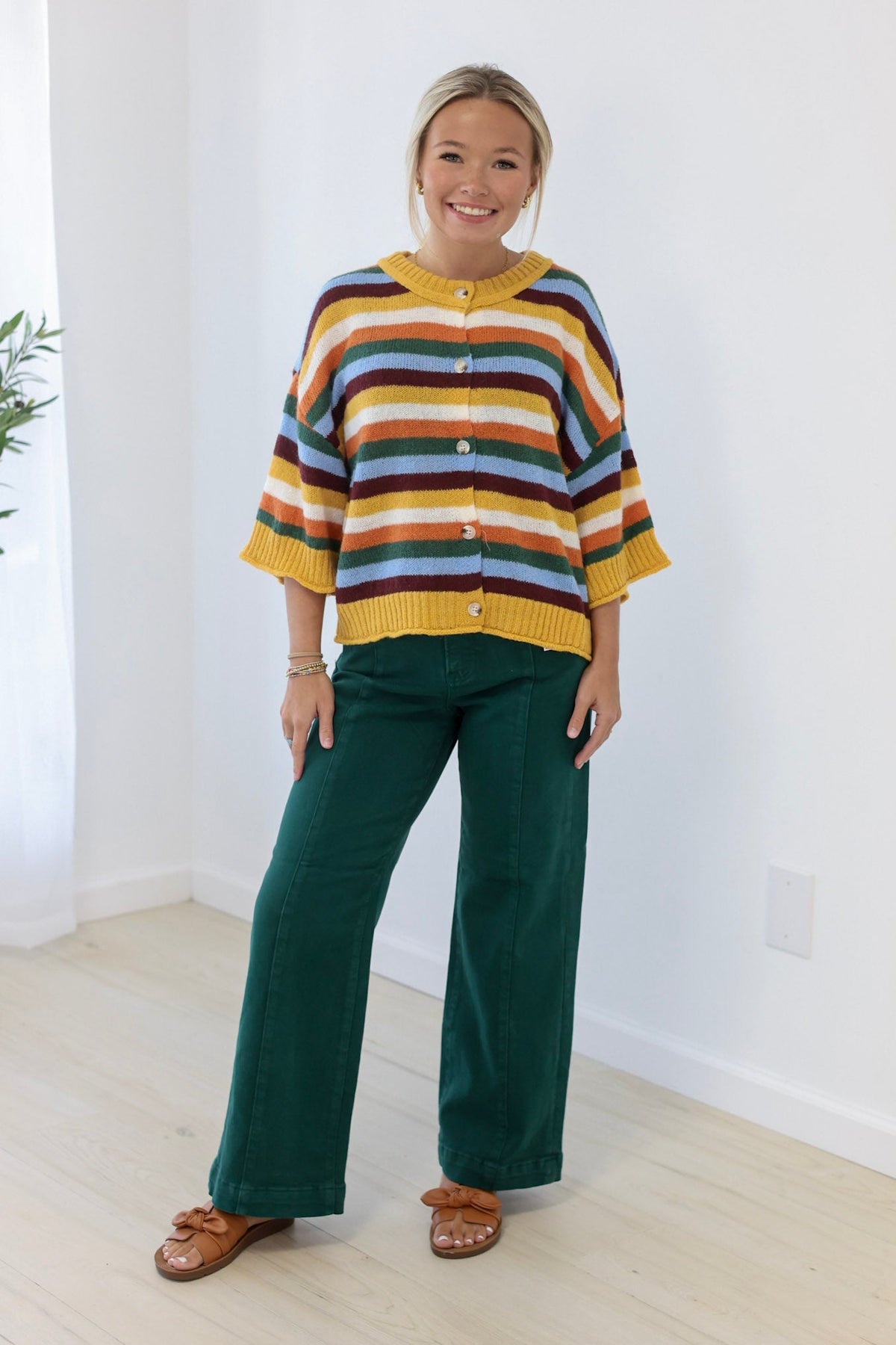 Hold Out Wide Leg Jeans by Risen - view 5
