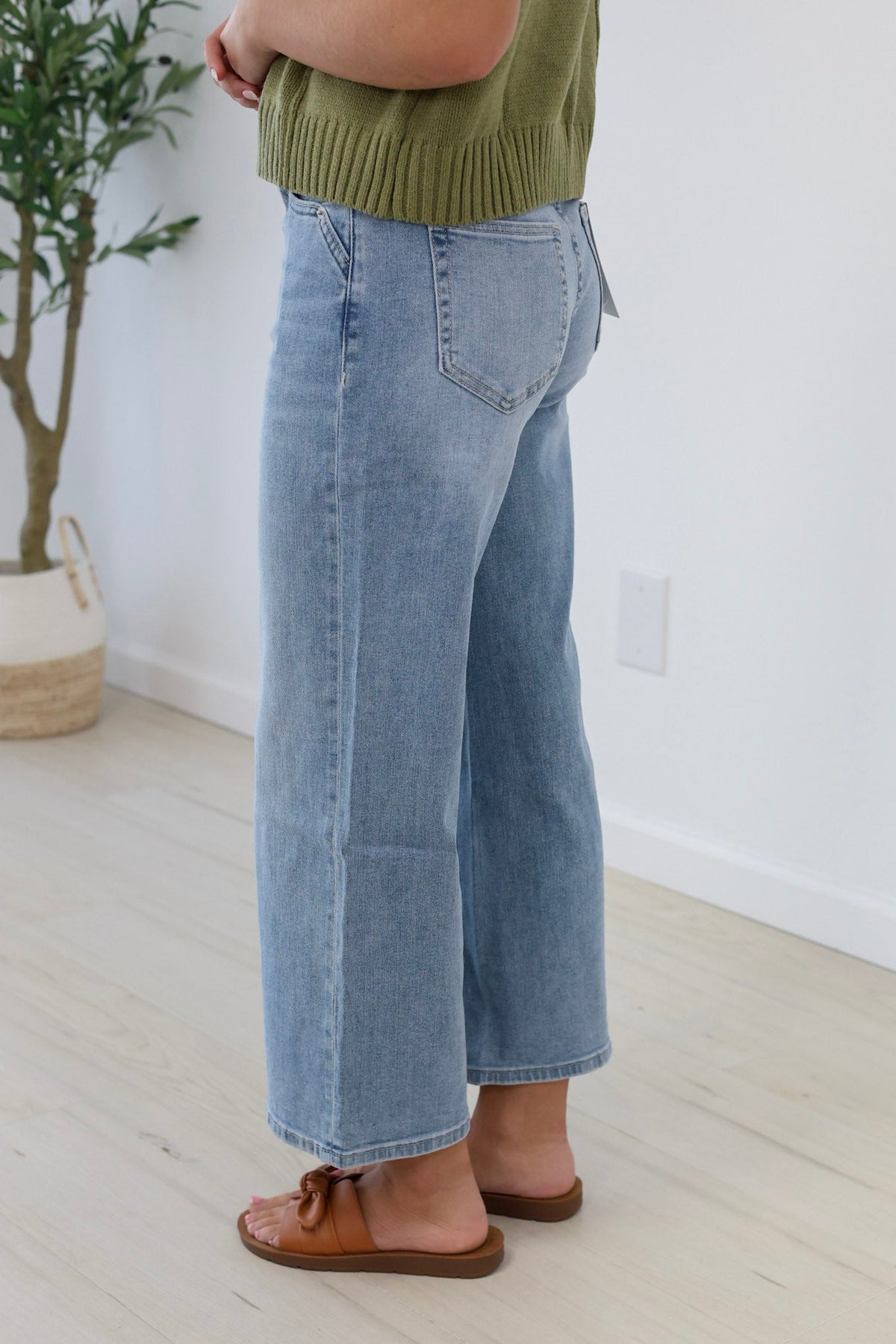Just in Case Crop Jeans by Mica - view 2