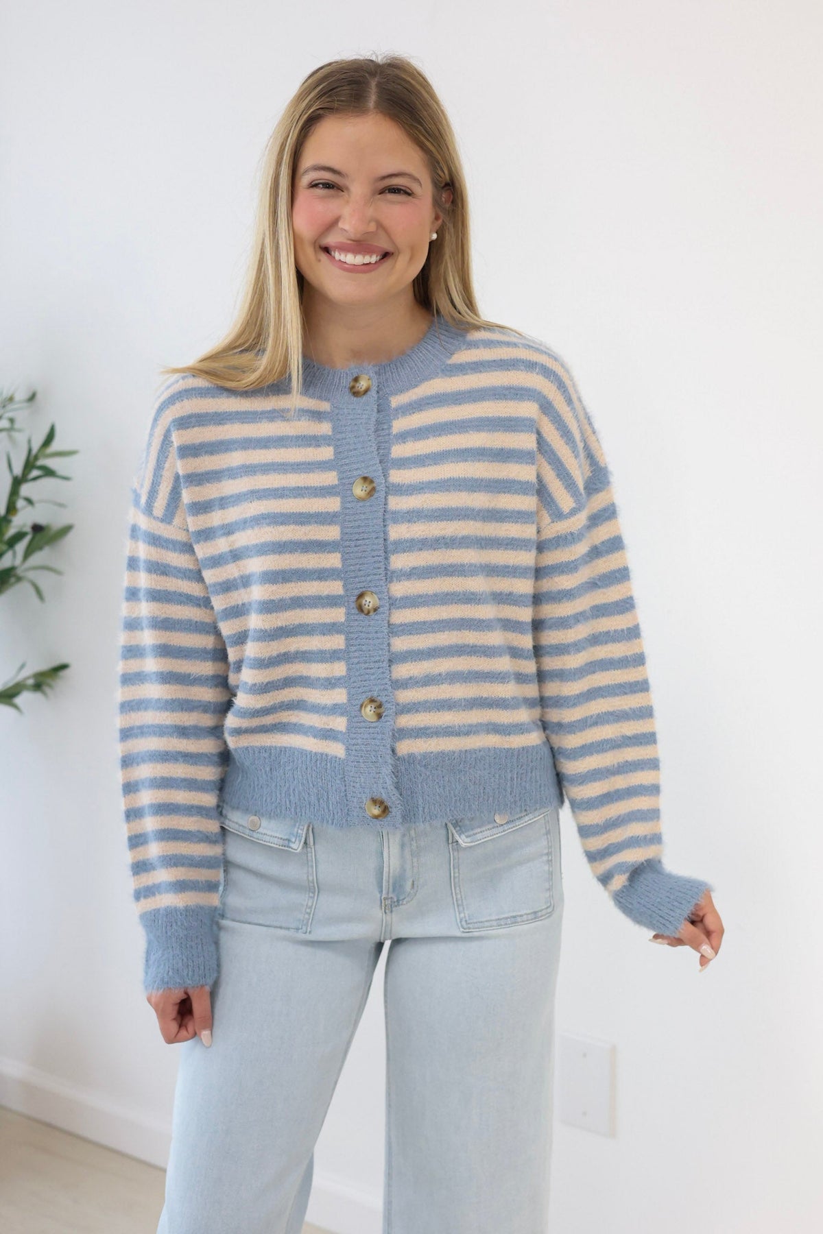 Right Here, Right Now Striped Sweater - view 4