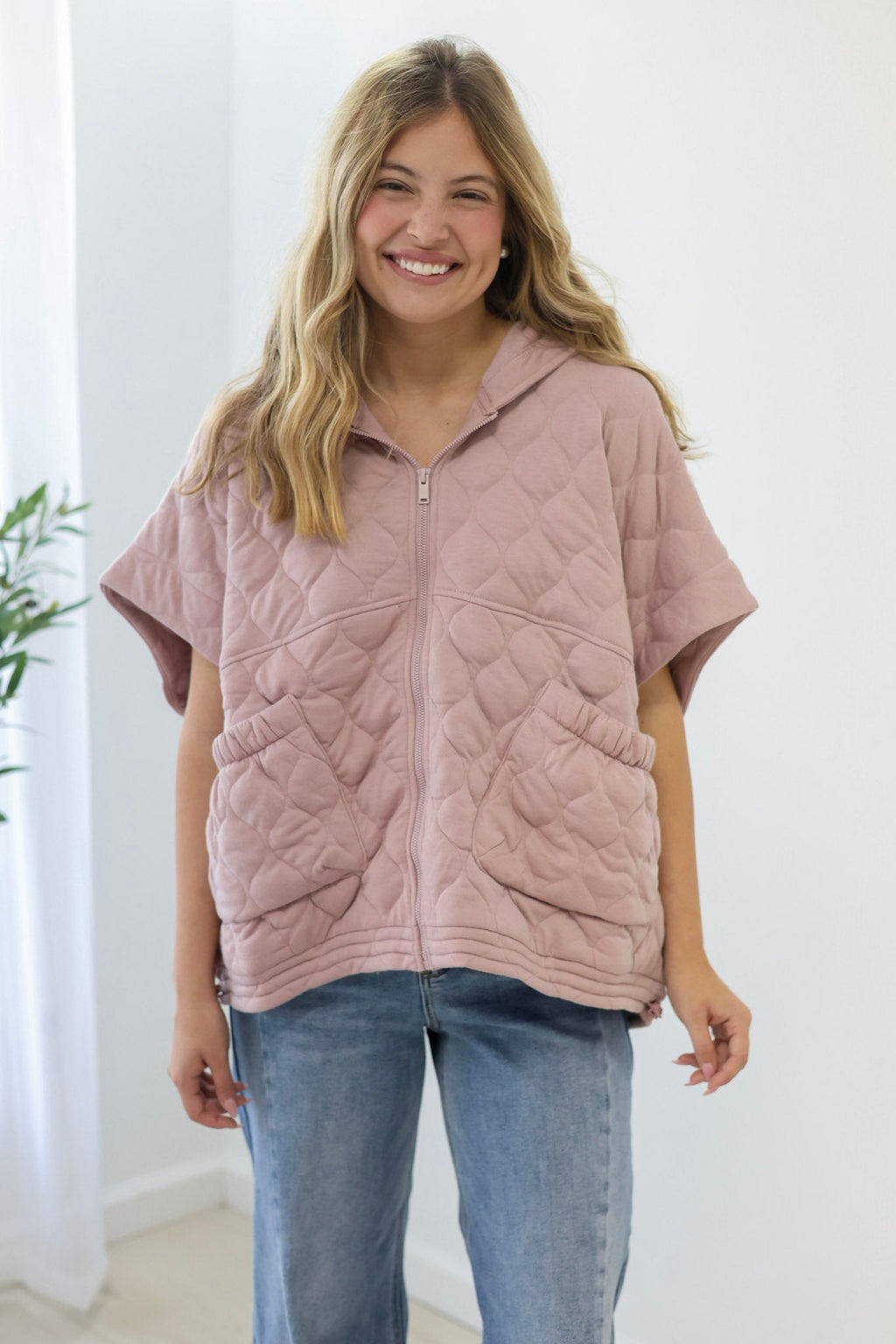 See Me Through Soft Zip Up Jacket - view 2