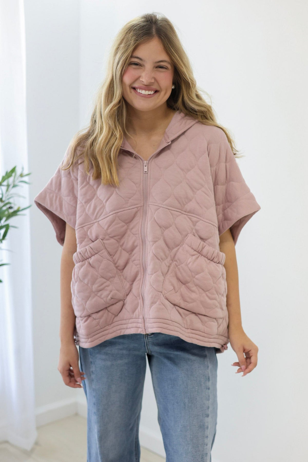 See Me Through Soft Zip Up Jacket - view 2