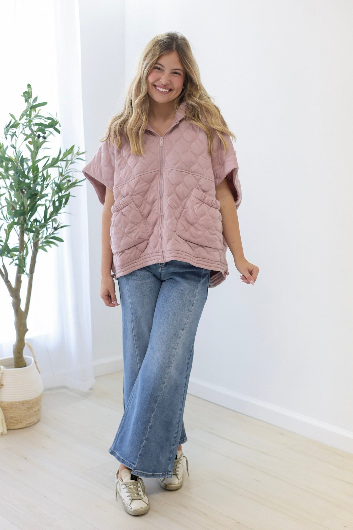 See Me Through Soft Zip Up Jacket - view 3