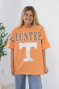 Wearing Tennessee Orange Licensed Band Tee - view 1